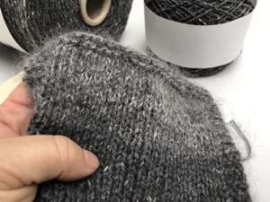Tweed rustic - smuk steel, 1kg 